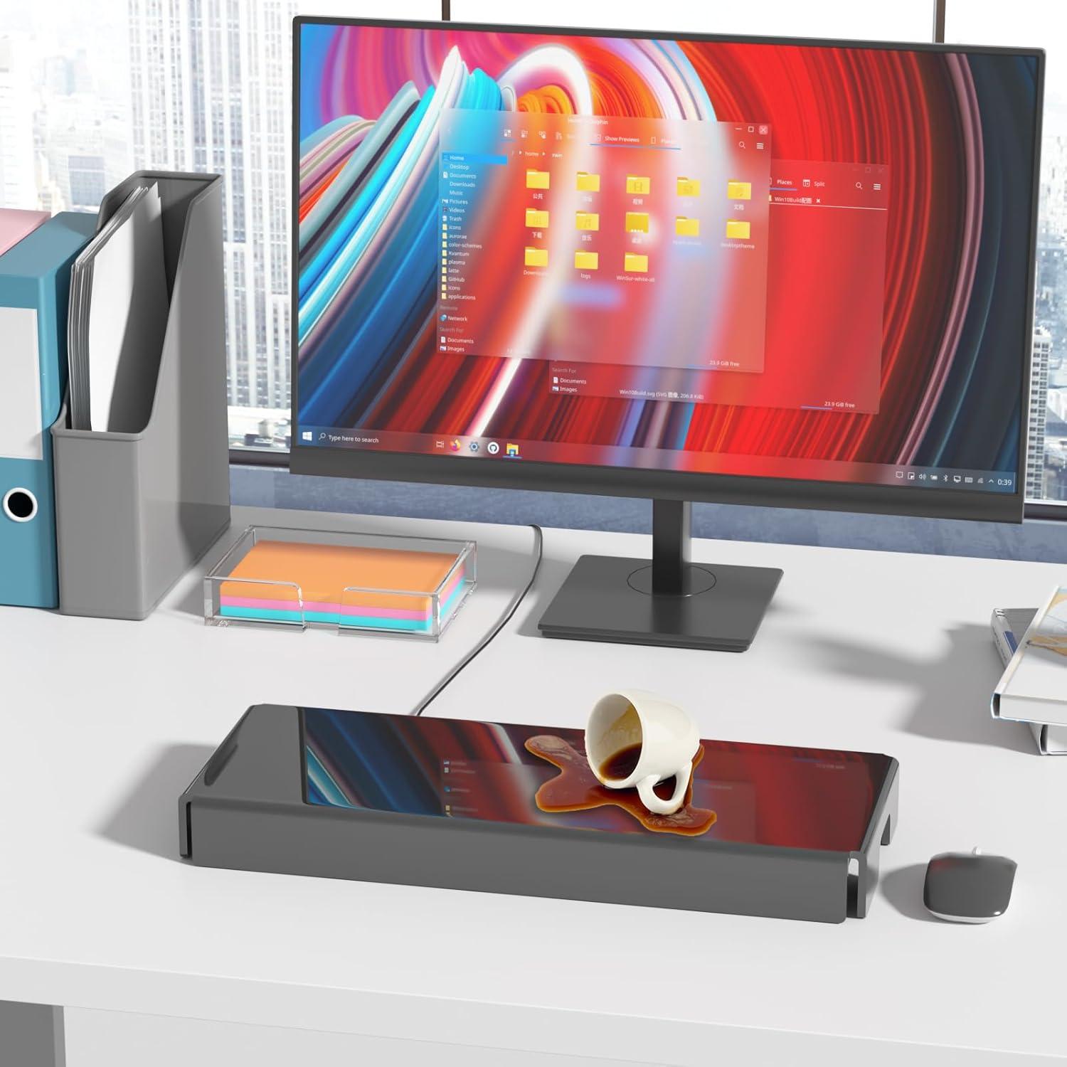 Cubierta de Teclado Mecánico Beego Acrílico Negro 49.8 cm