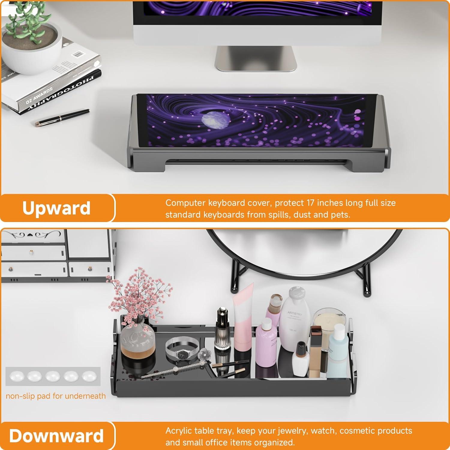 Cubierta de Teclado Mecánico Beego Acrílico Negro 49.8 cm