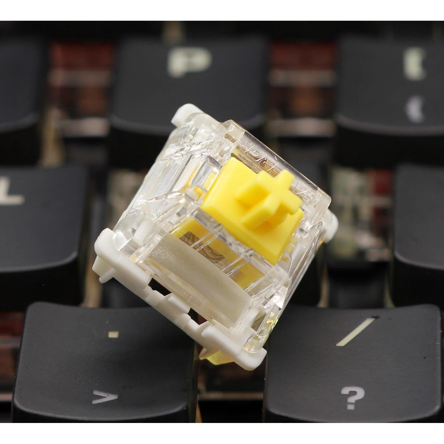 Interruptores mecánicos Gateron G Pro 3.0 Amarillo 105 Pcs