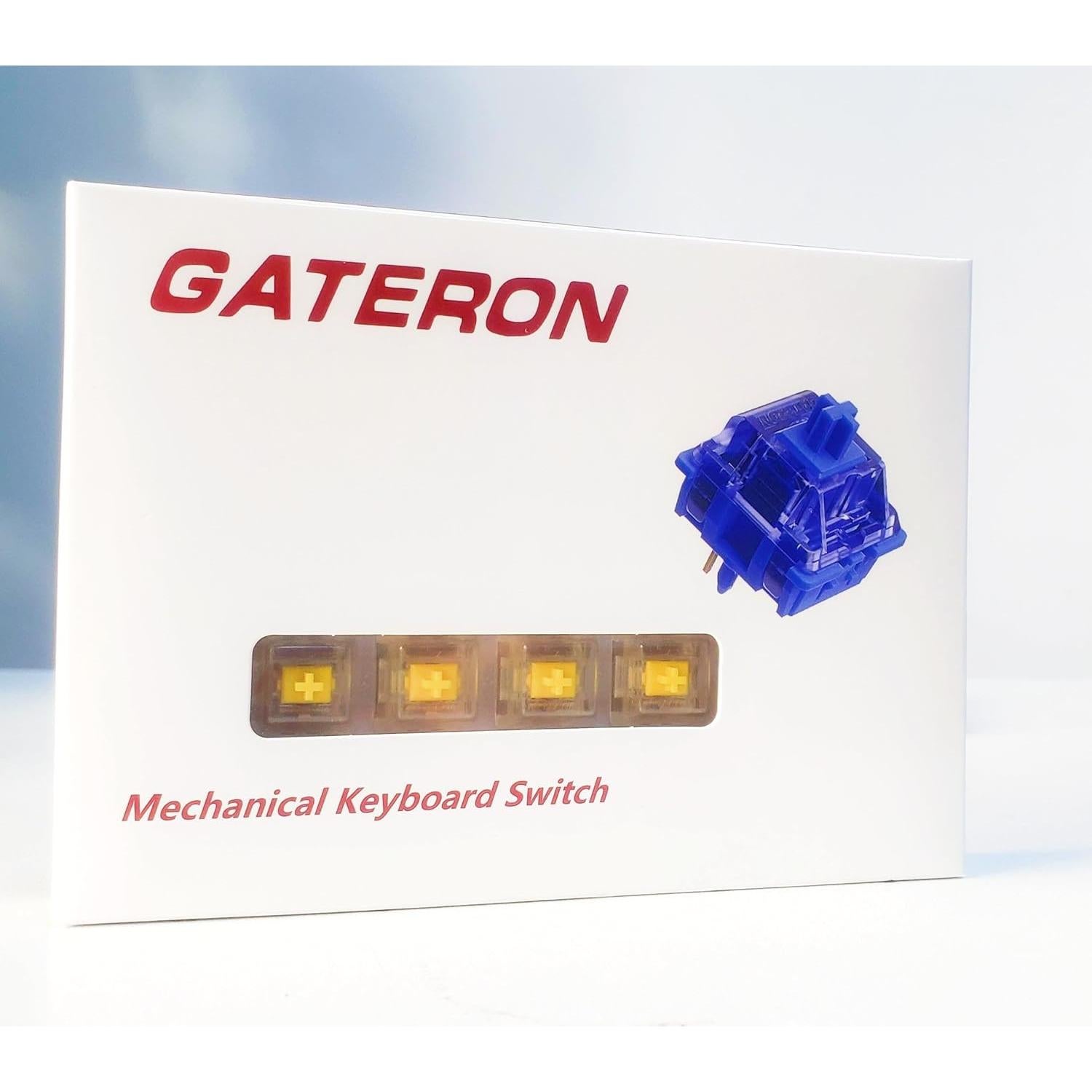 Interruptores mecánicos Gateron G Pro 3.0 Amarillo 105 Pcs