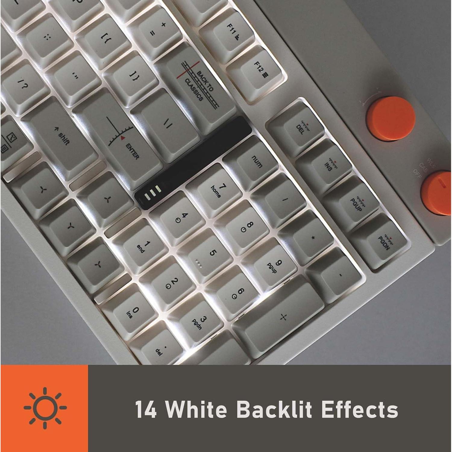 Teclado Mecánico Inalámbrico LOFREE Block 98 Teclas Recargable