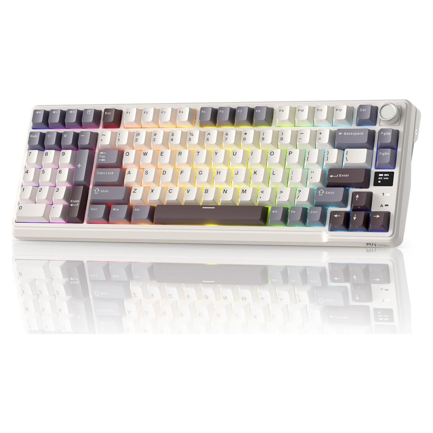 Teclado Mecánico Inalámbrico RK Royal Kludge L98 para Zurdos