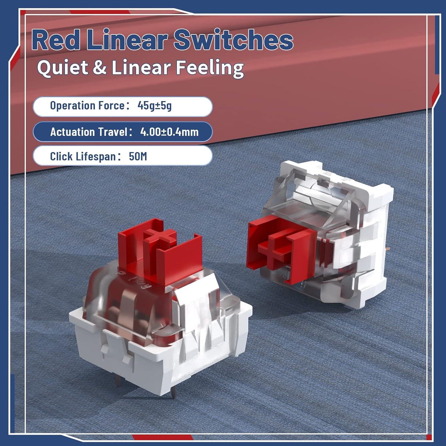 Teclado Mecánico Inalámbrico ATTACK SHARK K98 RGB 100 Teclas