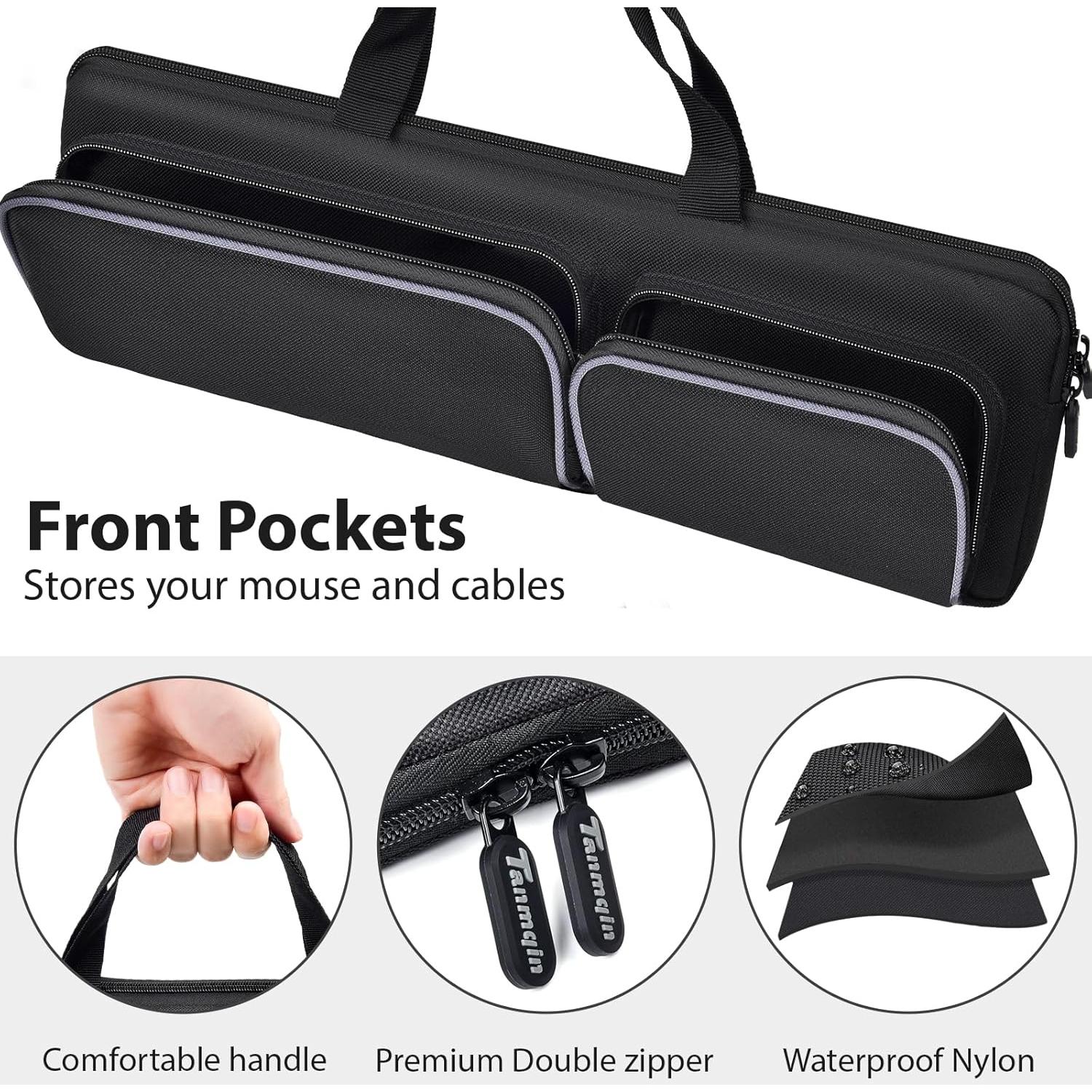 Funda de viaje para teclado Logitech MX Keys S/MX Keys Mini