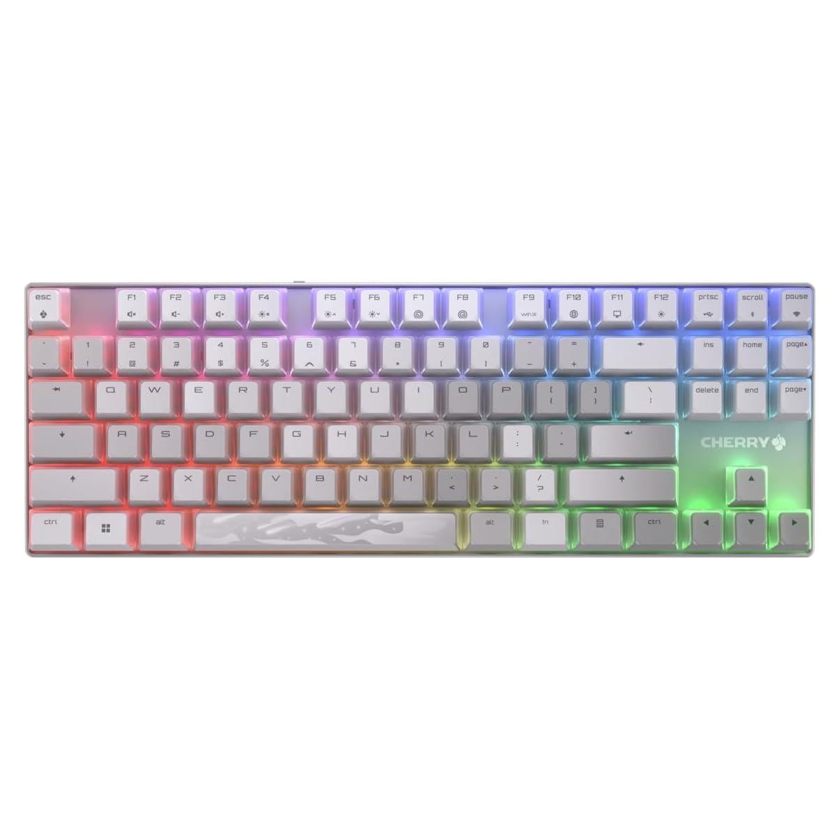 Teclado Gaming Inalámbrico CHERRY MX 8.2 TKL RGB Blanco