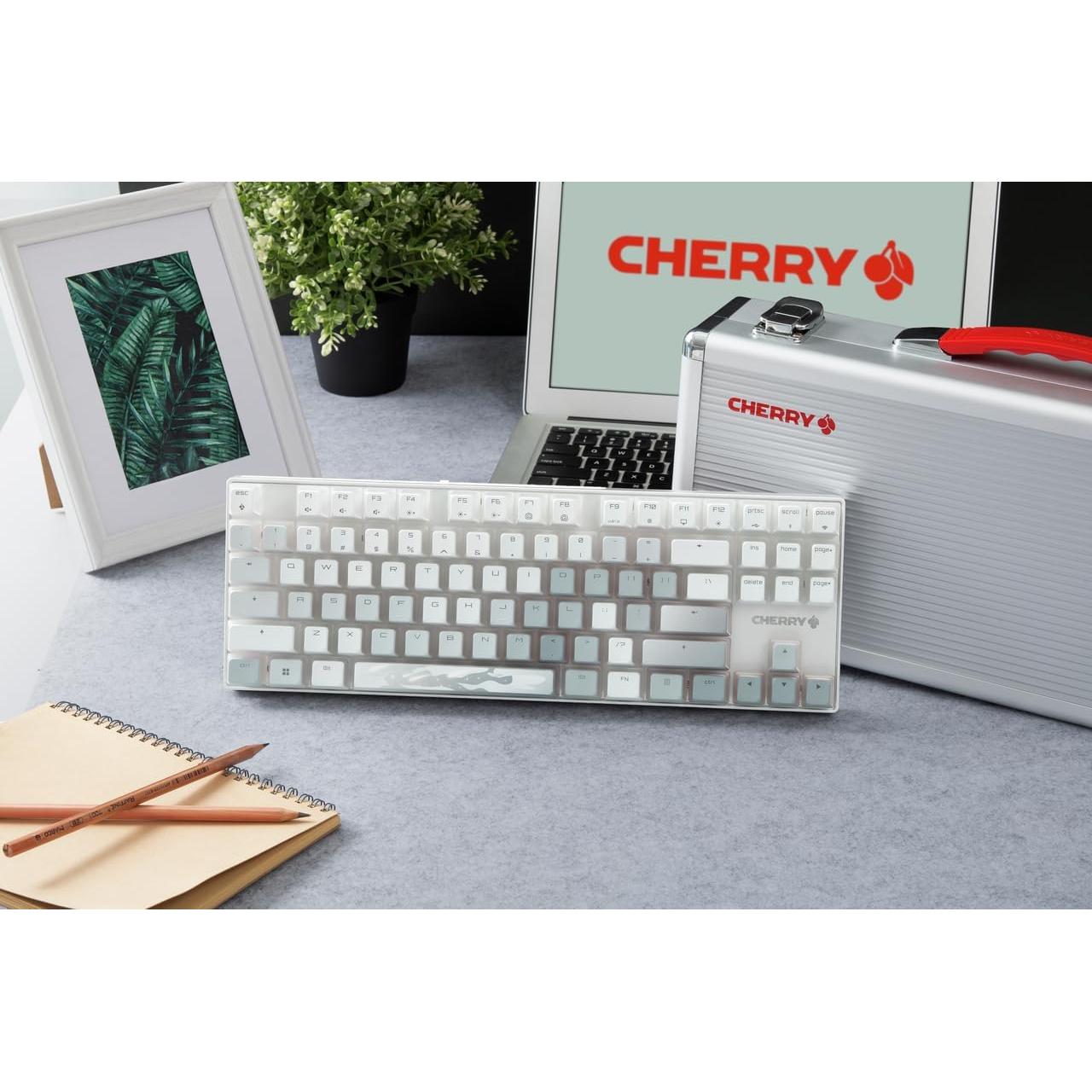 Teclado Gaming Inalámbrico CHERRY MX 8.2 TKL RGB Blanco