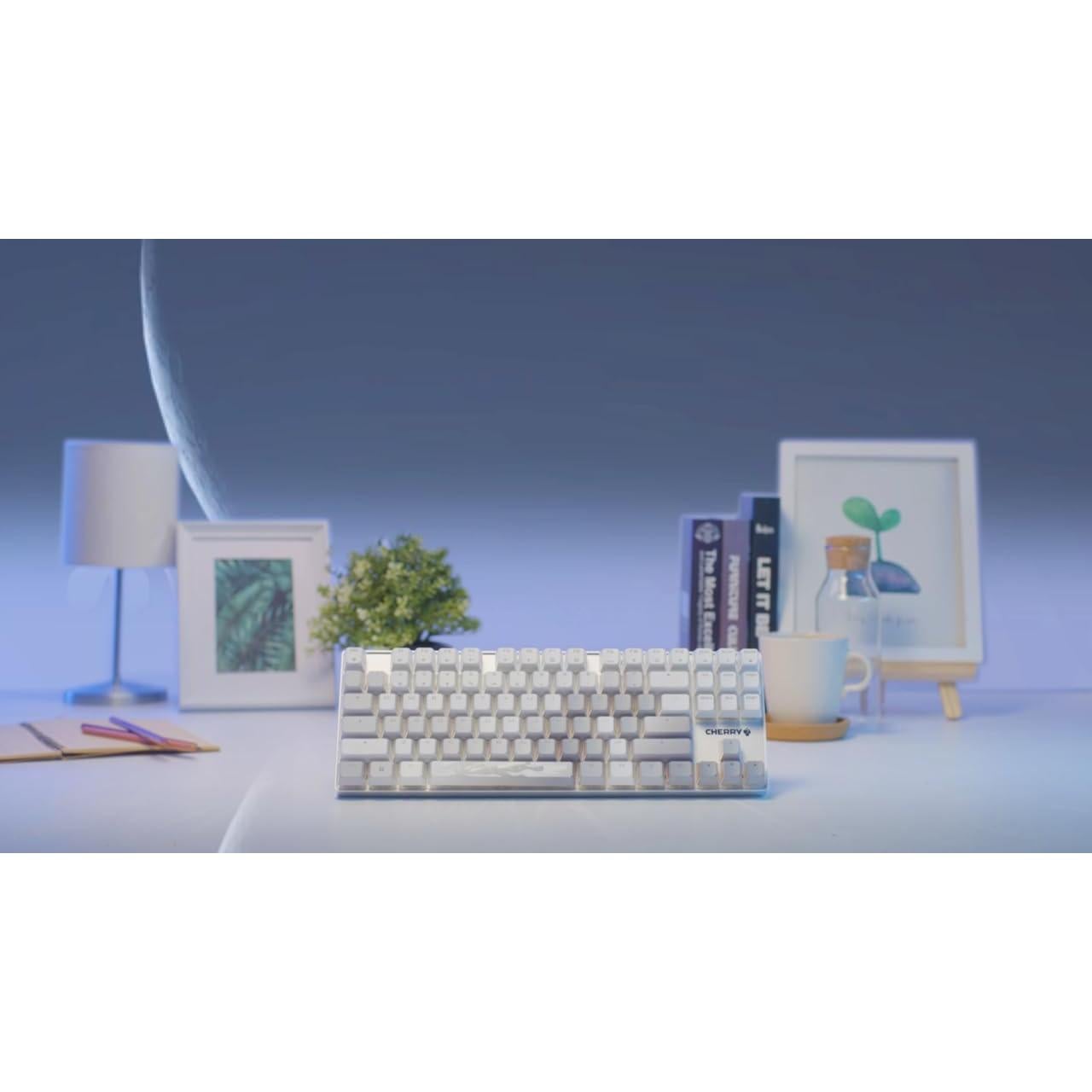 Teclado Gaming Inalámbrico CHERRY MX 8.2 TKL RGB Blanco