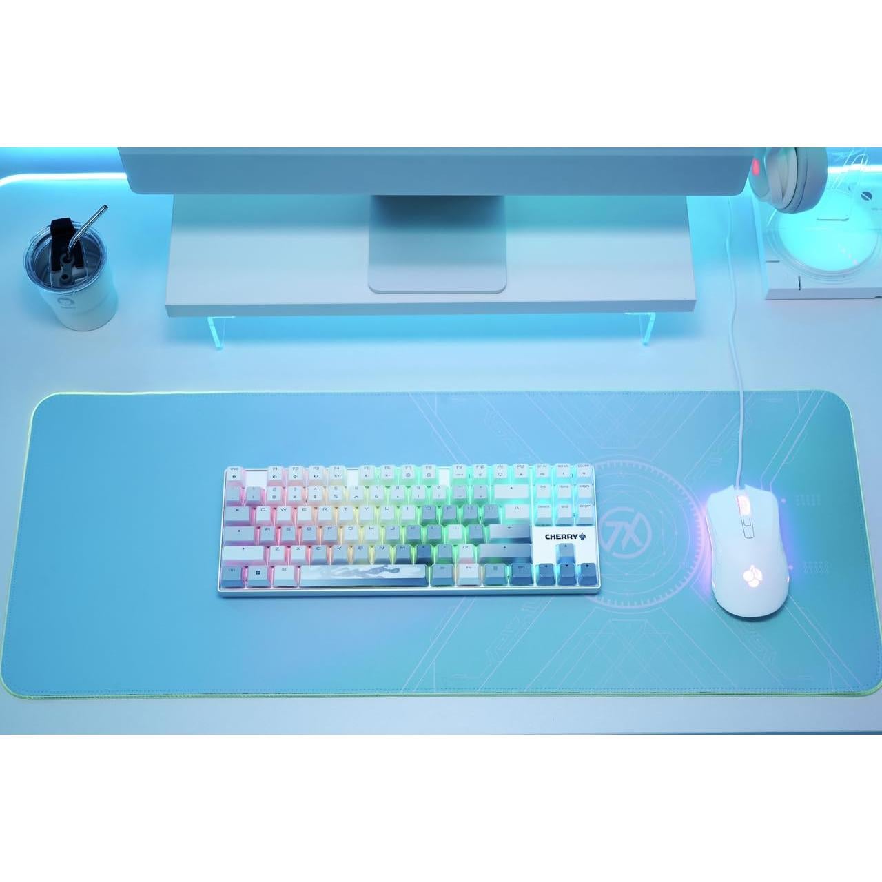 Teclado Gaming Inalámbrico CHERRY MX 8.2 TKL RGB Blanco