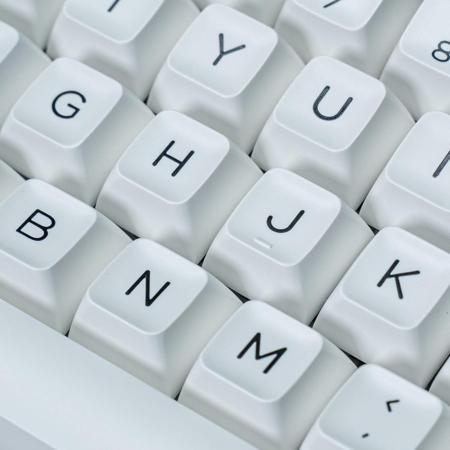 Teclas PBT Doble Inyección REDQIN BOW 160 Teclas Negro Blanco