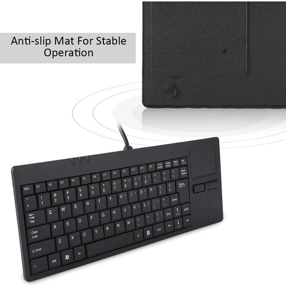 Teclado USB Mecánico Bewinner MC-818 con Touchpad Integrado