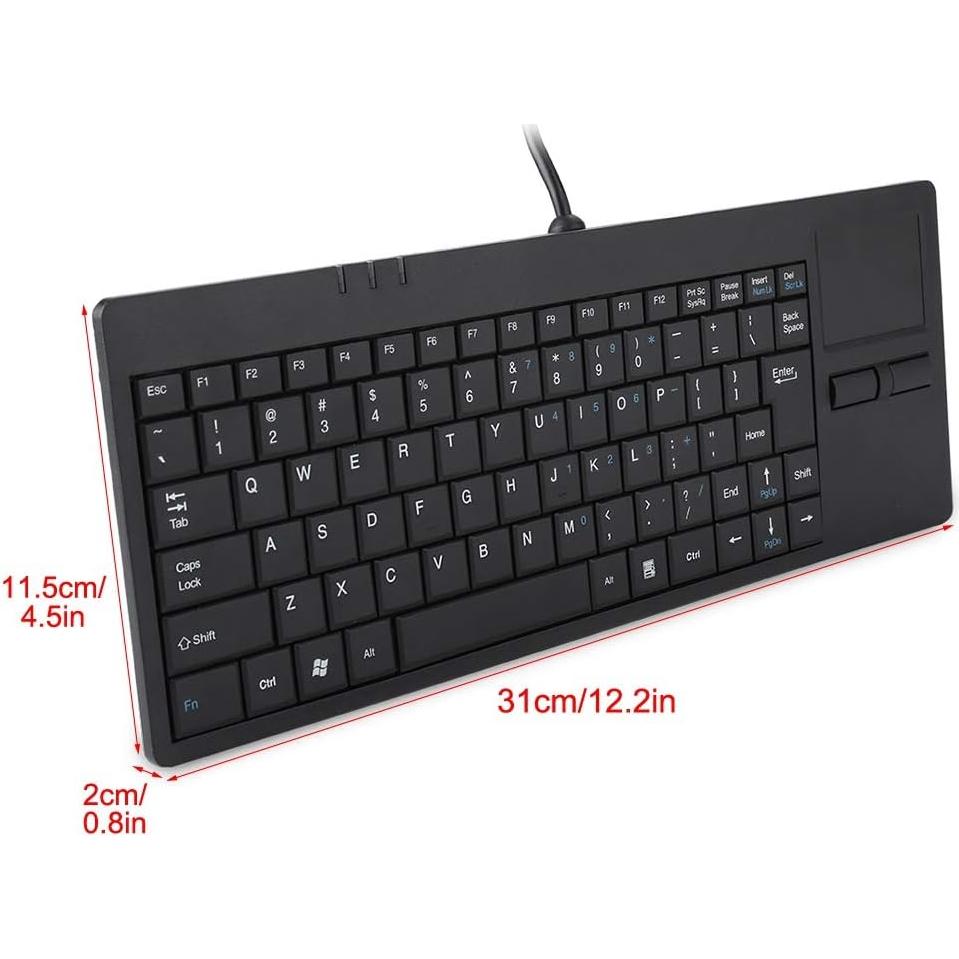 Teclado USB Mecánico Bewinner MC-818 con Touchpad Integrado