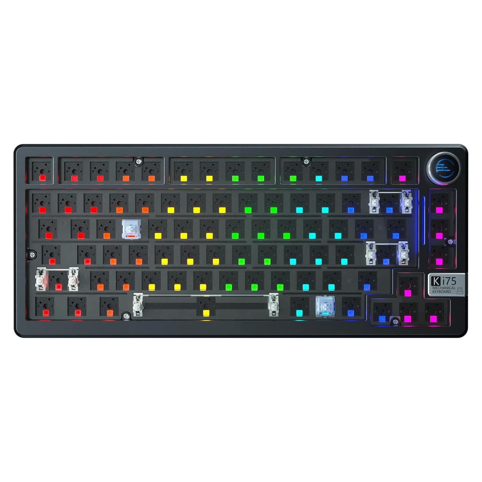 Teclado Mecánico Inalámbrico CORBOBO KI75 75% RGB Hot-Swappable
