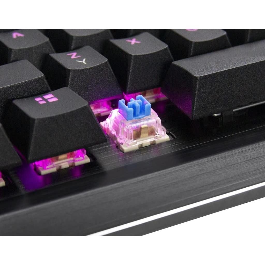 Teclado Mecánico USB Inland ProHT Retroiluminado LED Arcoíris
