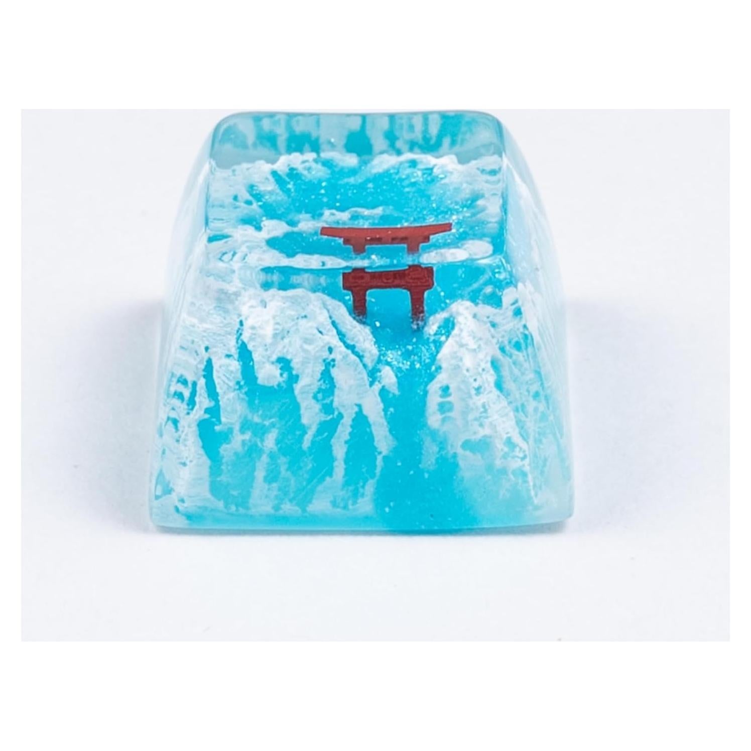 Tecla Personalizada Artisan Torii de Nieve para Teclado Mecánico