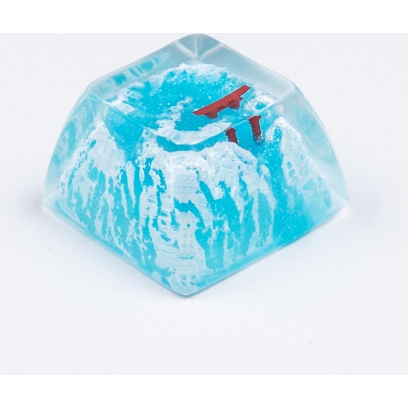Tecla Personalizada Artisan Torii de Nieve para Teclado Mecánico