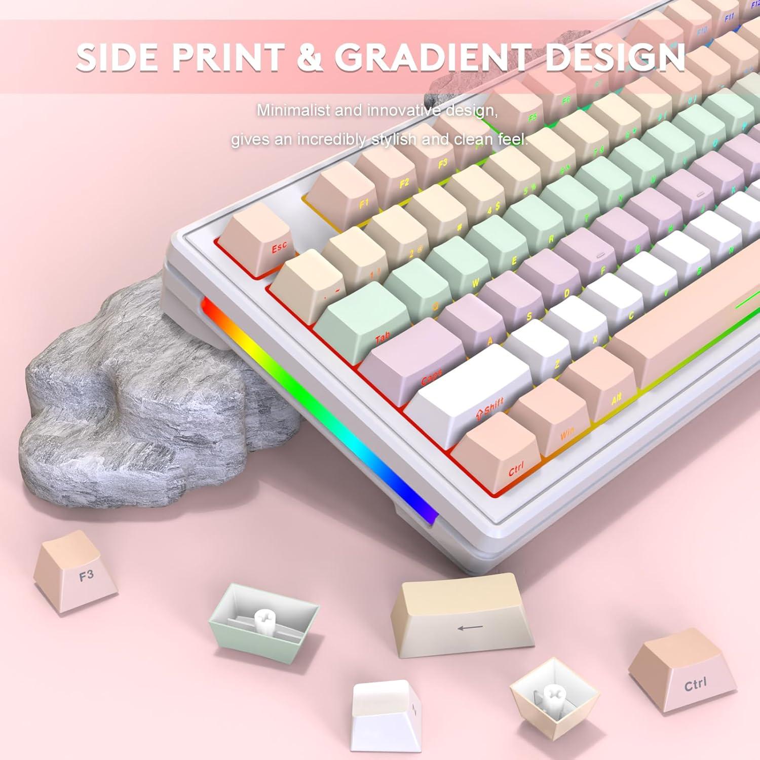 Teclado Gaming Inalámbrico ATTACK SHARK TKL RGB Chroma