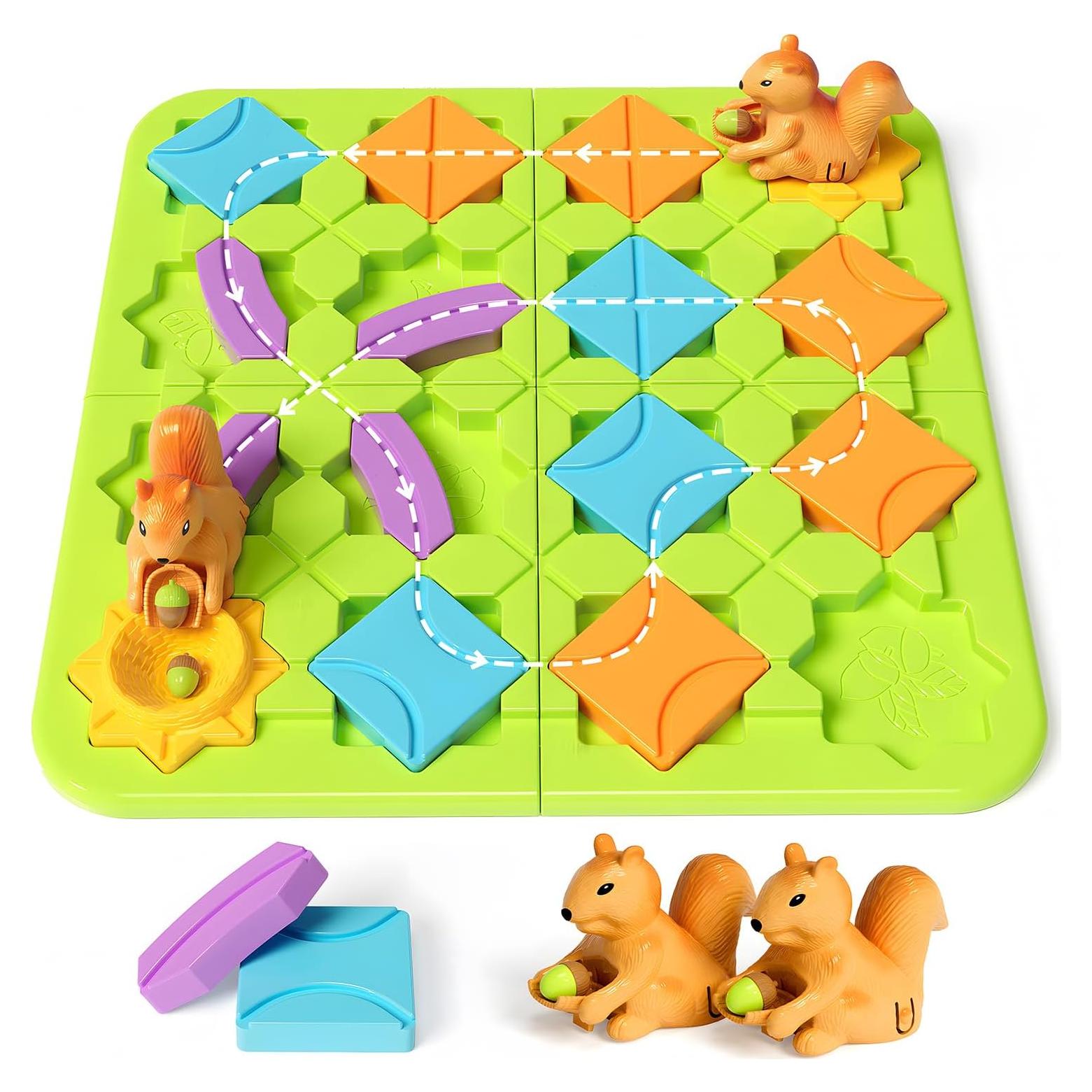 Juego de Mesa STEM Burgkidz Pistas Lógicas 118 Desafíos