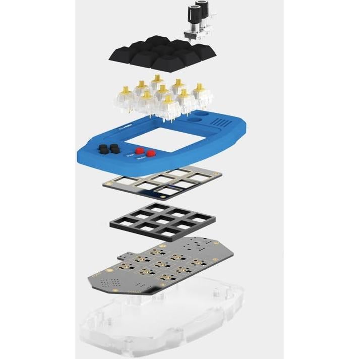 Teclado Mecánico Mini KEEBMONKEY Personalizable RGB 0.48 kg