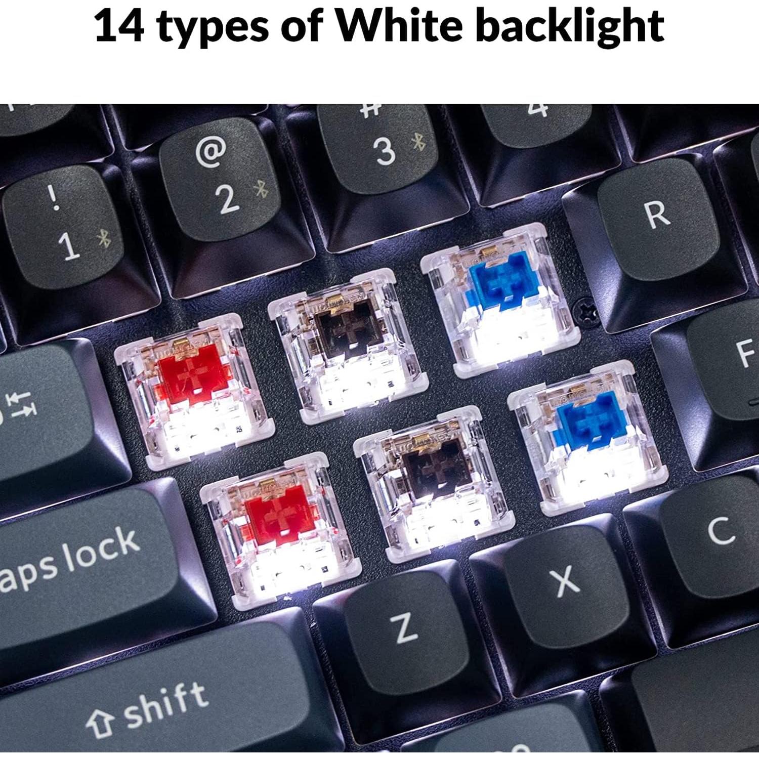 Teclado Mecánico Inalámbrico Keychron K10 Pro 108 Teclas Retroiluminado