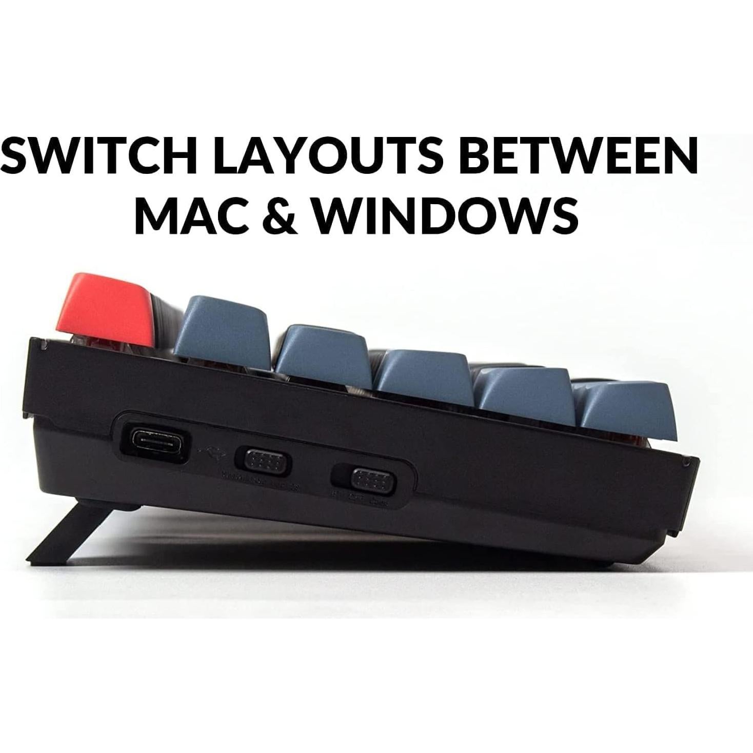 Teclado Mecánico Inalámbrico Keychron K10 Pro 108 Teclas Retroiluminado