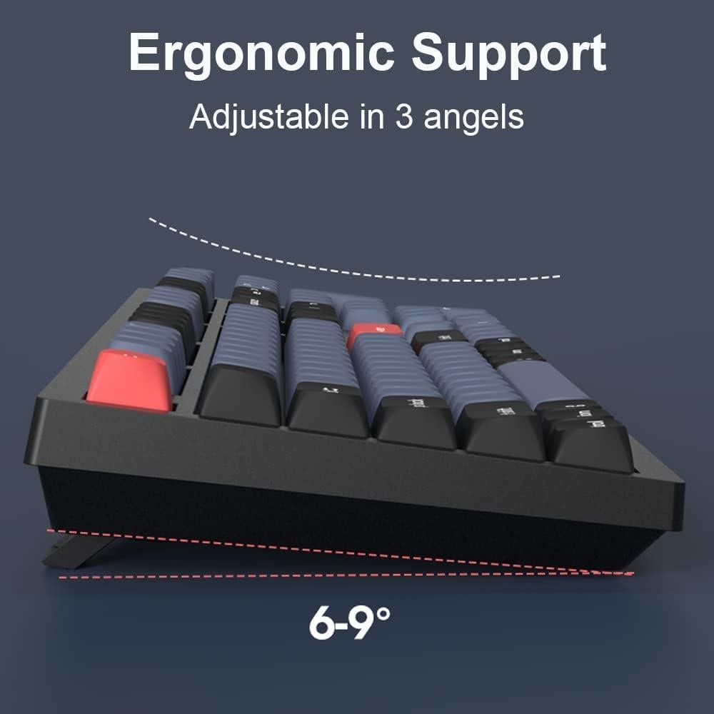 Teclado Mecánico Inalámbrico Keychron K10 Pro 108 Teclas Retroiluminado