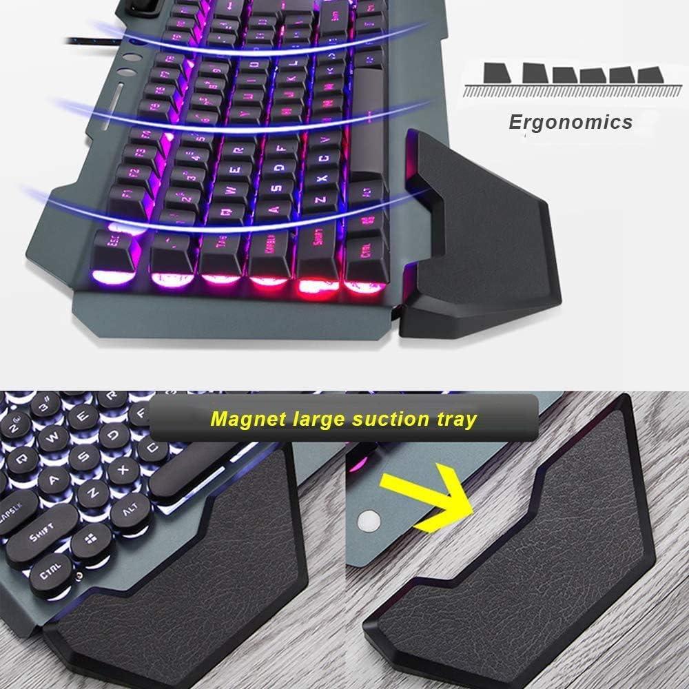 Combo Teclado Mecánico y Ratón RGB FELiCON K13 con Alfombrilla