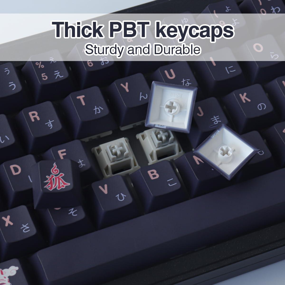 Conjunto de Teclas Mecánicas JOMKIZ PBT 148 Teclas Cherry