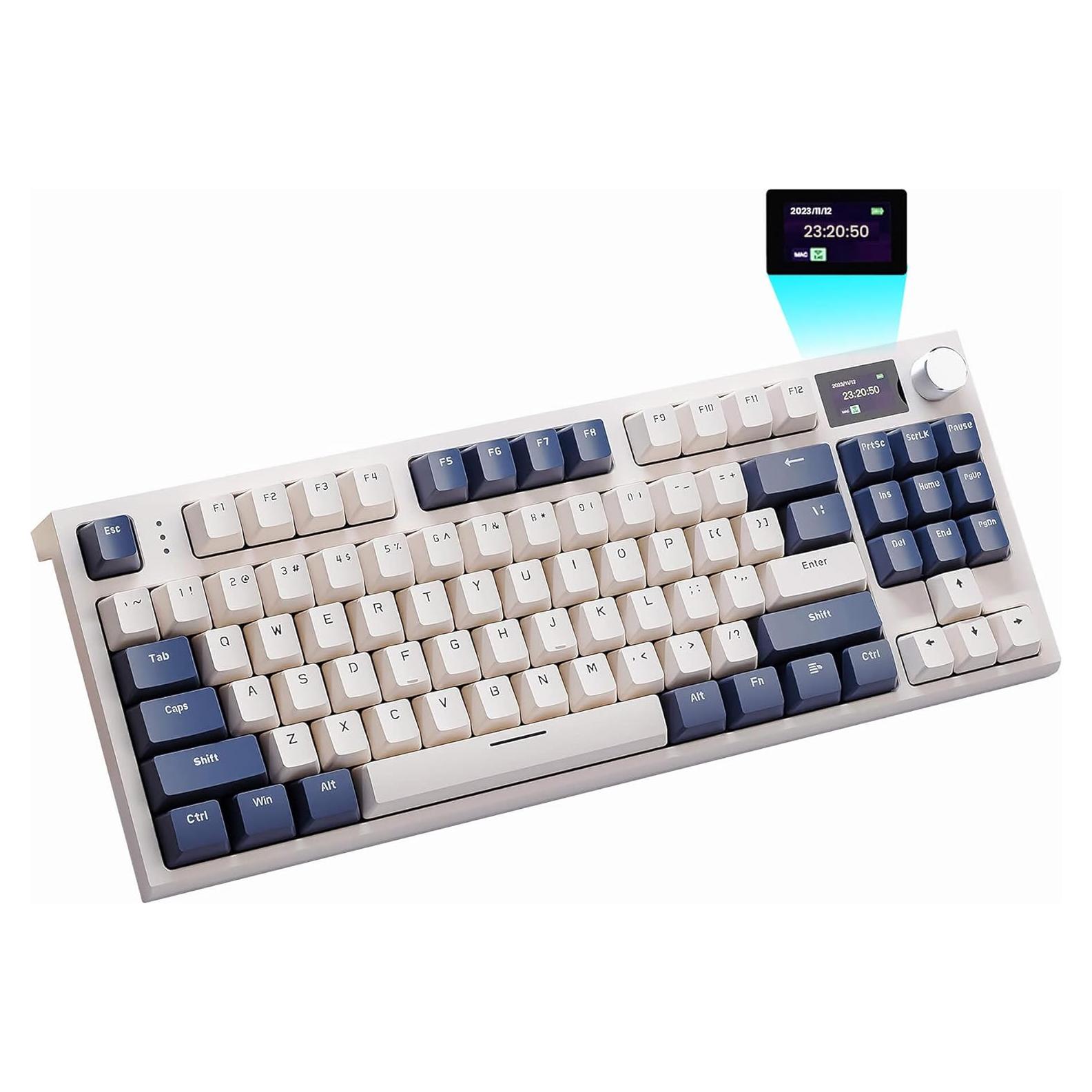 Teclado Mecánico Inalámbrico 75% Jeefull K86BS6 RGB