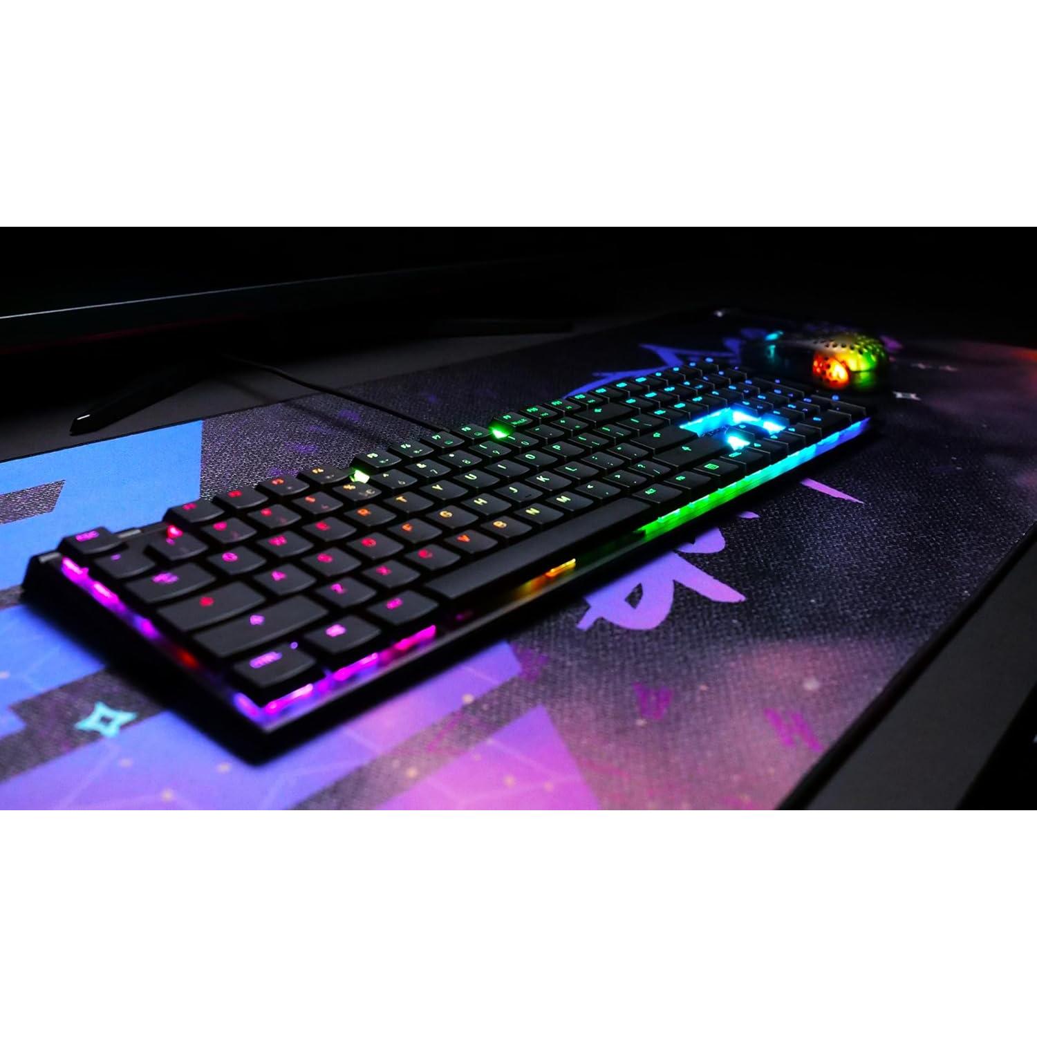 Teclado Mecánico Cherry MX 10.0N RGB Ultra Delgado