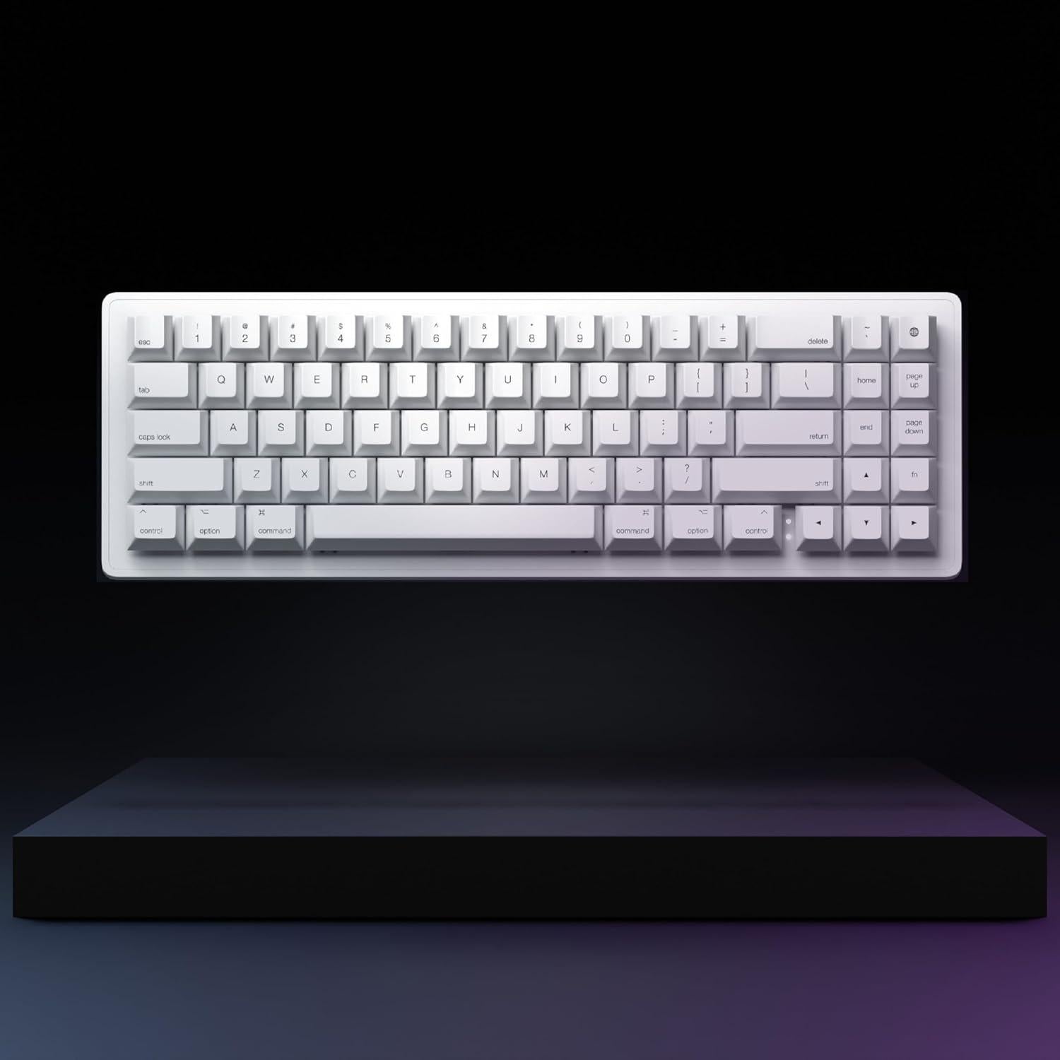 Teclado Mecánico Apos WhiteFox Eclipse Inalámbrico Bluetooth