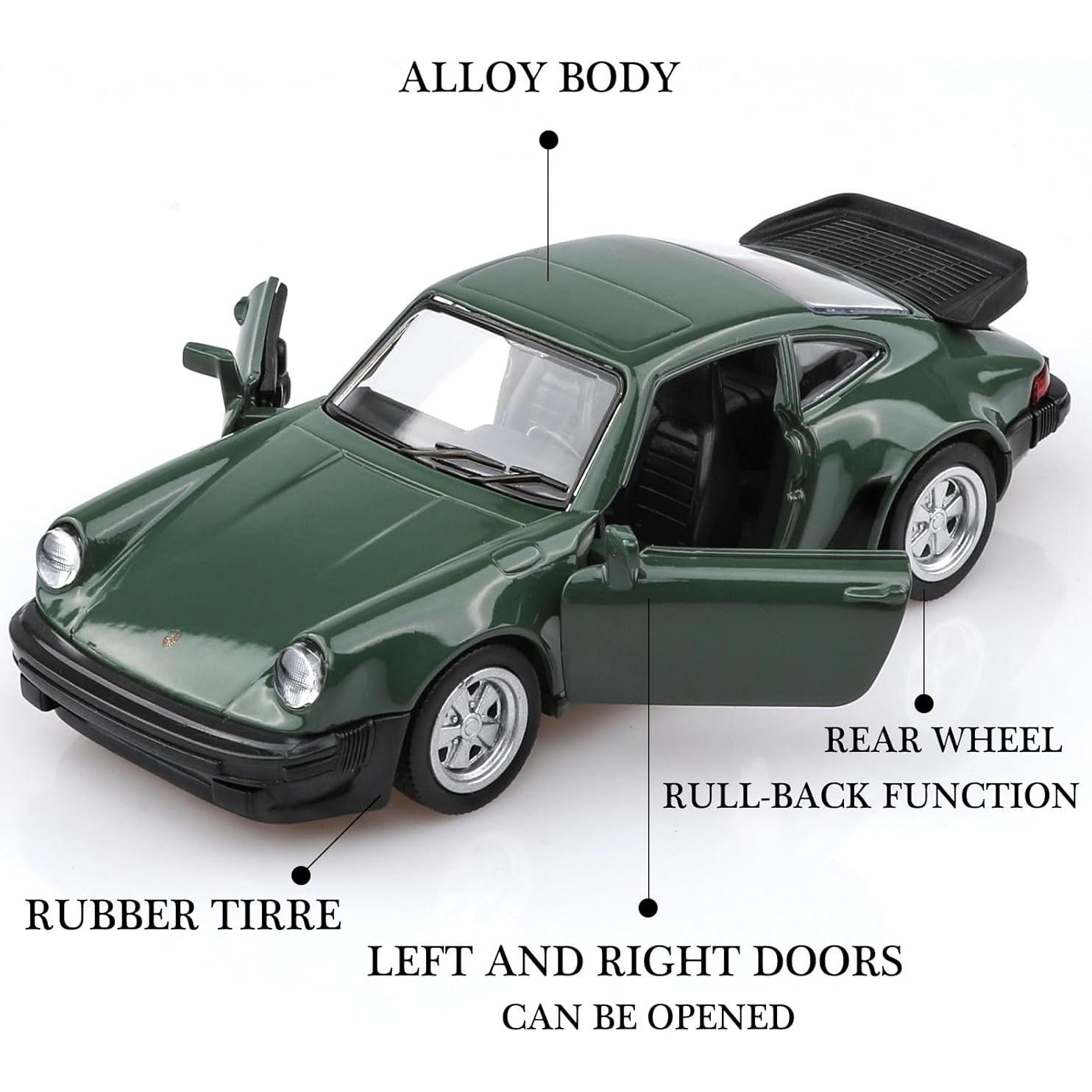 Coche de metal a escala 1/36 Porsche 911 Turbo 1978 TOKAXI