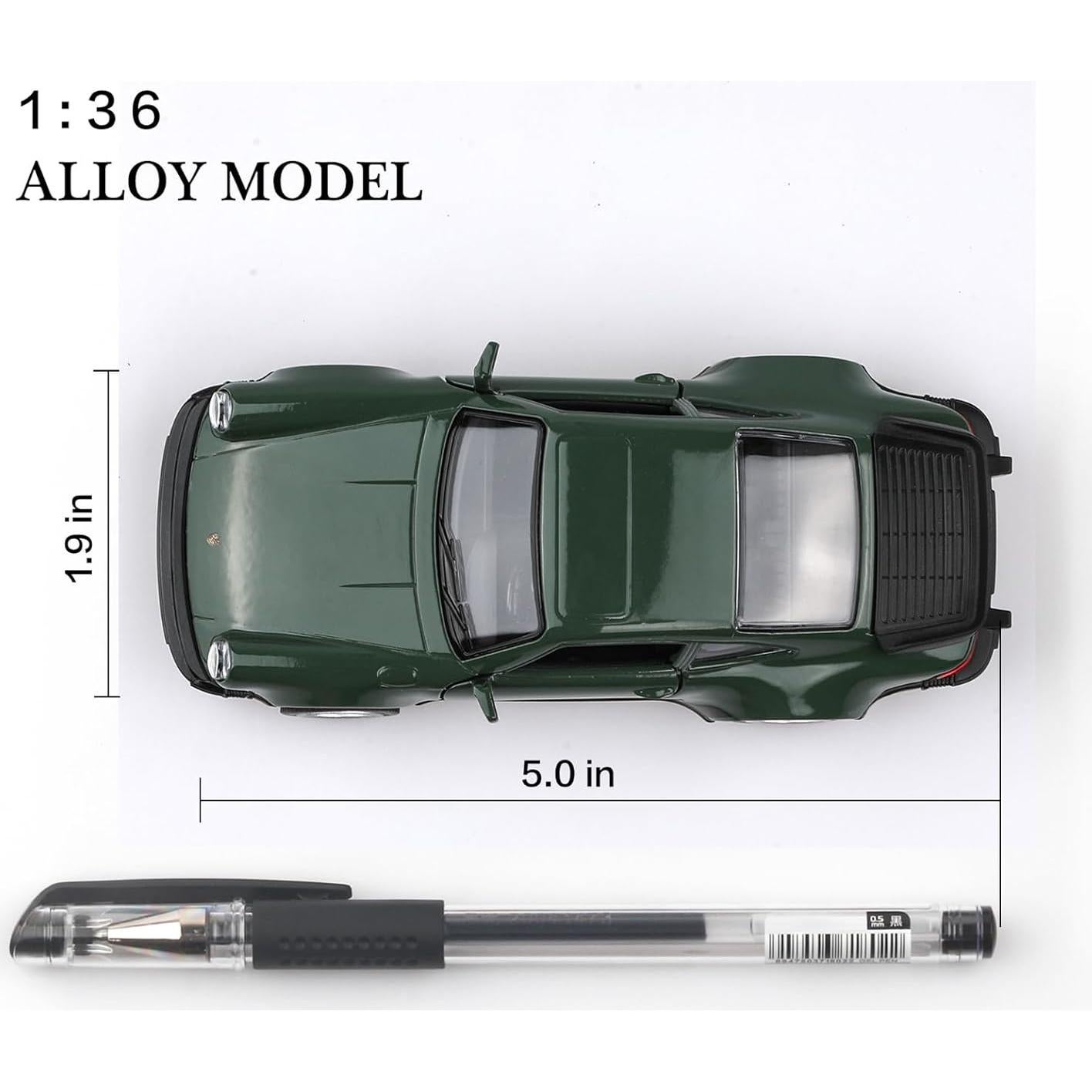 Coche de metal a escala 1/36 Porsche 911 Turbo 1978 TOKAXI