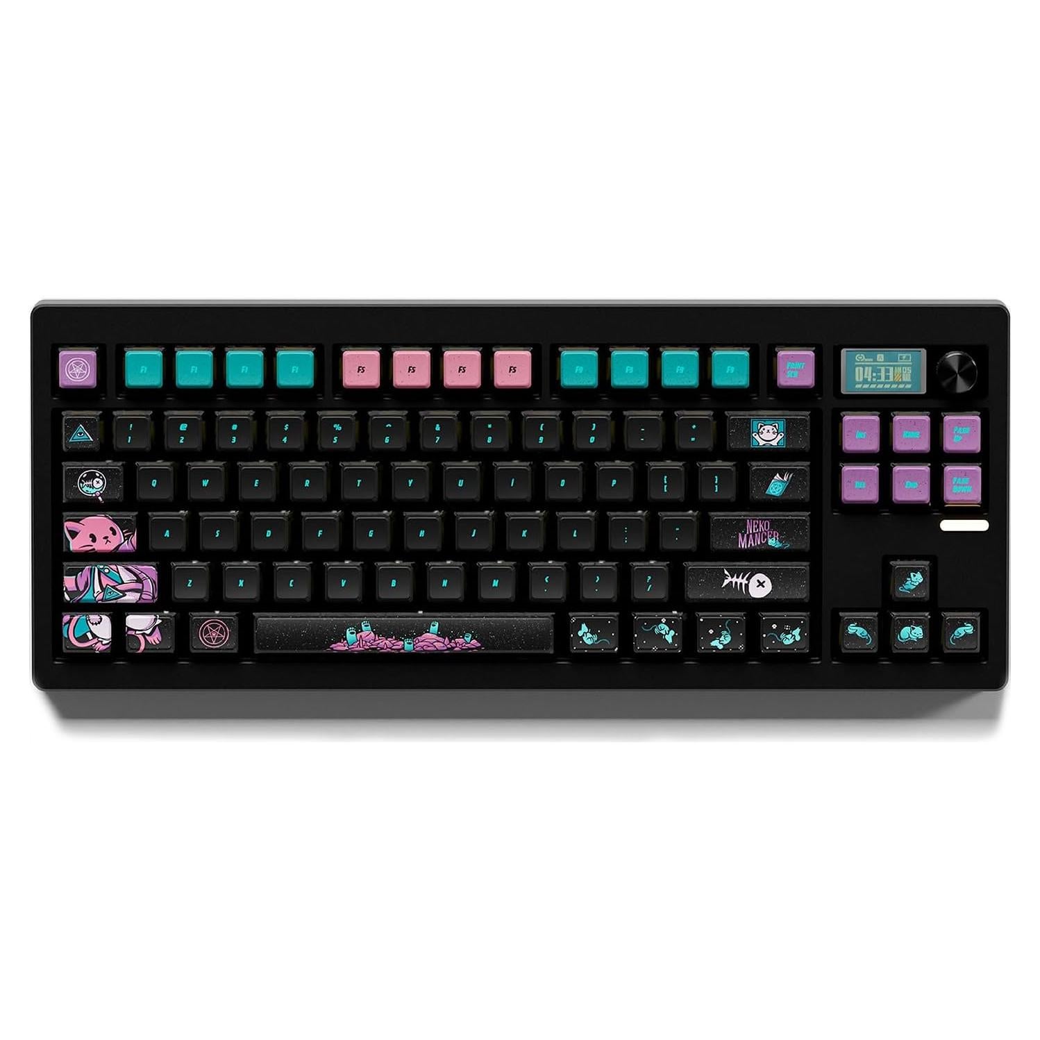 Juego de Teclas Personalizadas Nekomancer KapCo 120 Teclas PBT