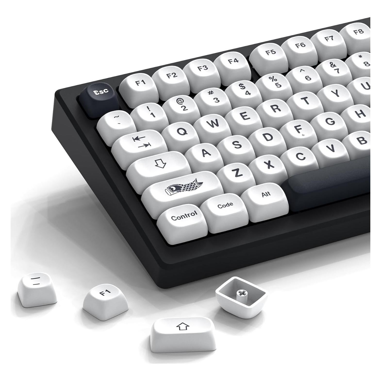 Teclas PBT Womier MOA Japonesas para Teclado Mecánico 60-100%