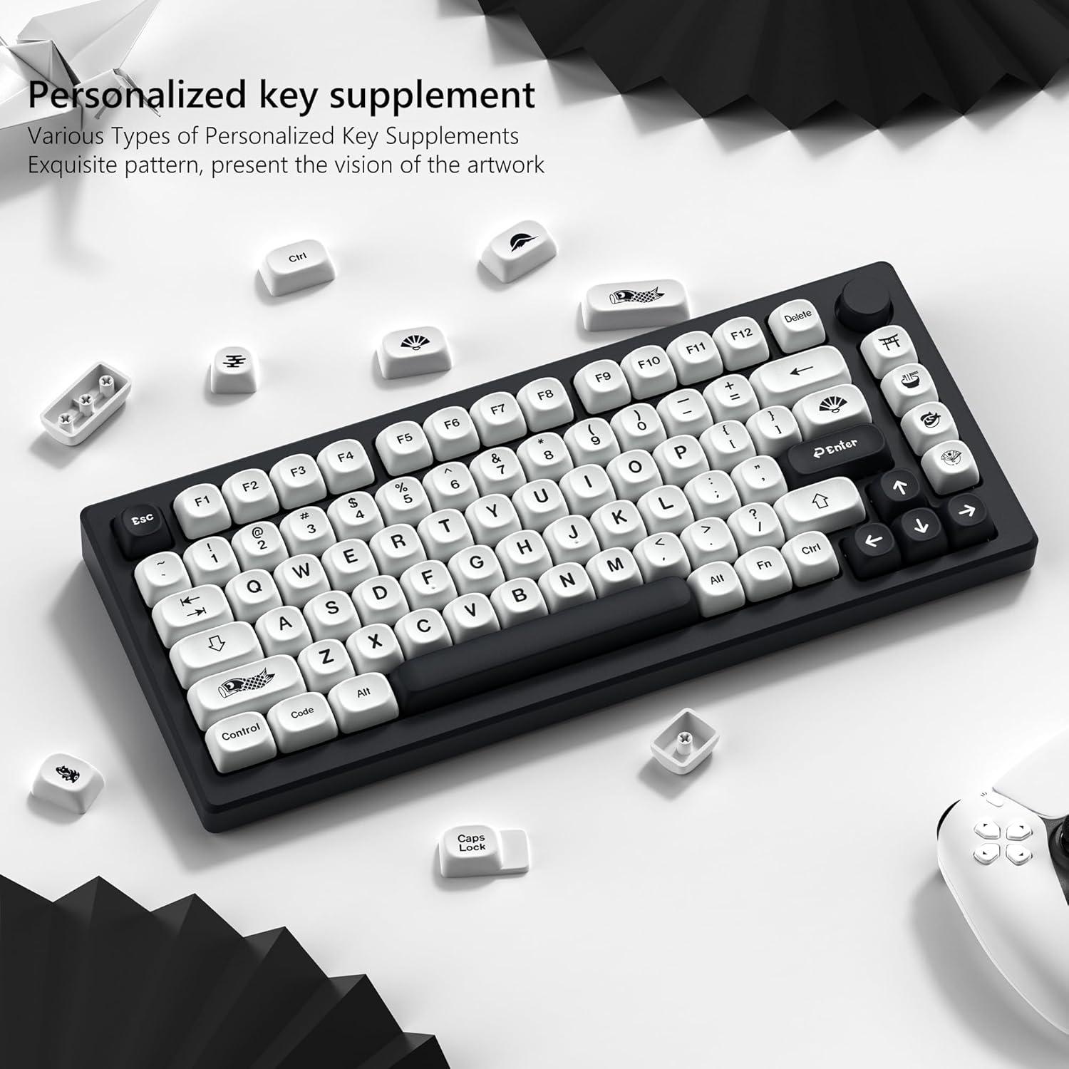 Teclas PBT Womier MOA Japonesas para Teclado Mecánico 60-100%