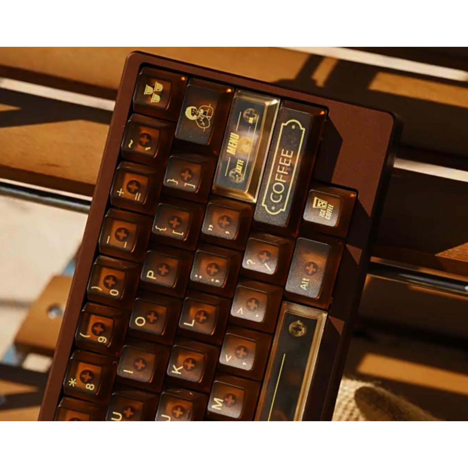 Juego de 153 Capsulas Transparentes Mintcaps para Teclado Mecánico Cherry