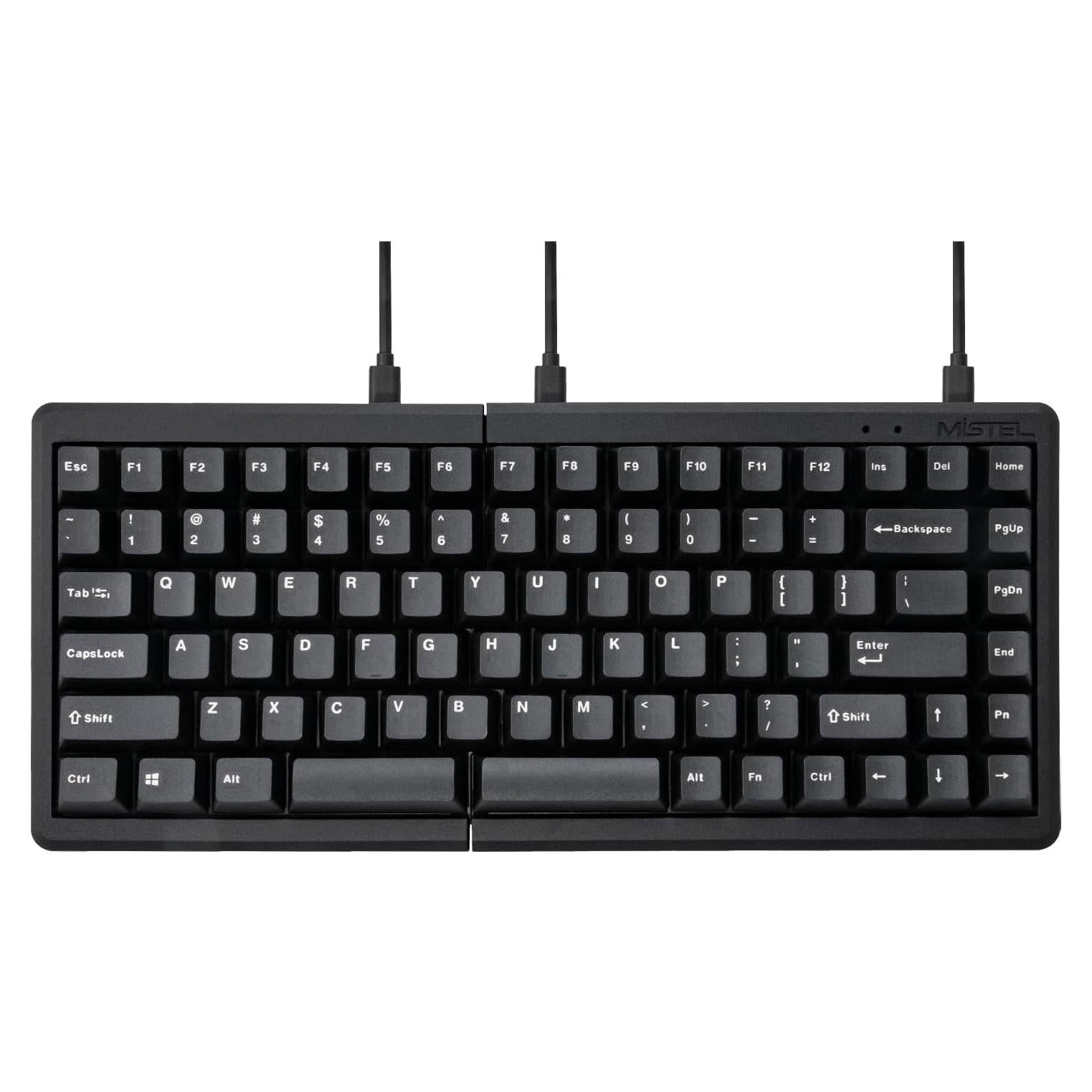 Teclado Mecánico Ergonómico Mistel MD770 TKL Cherry MX PBT