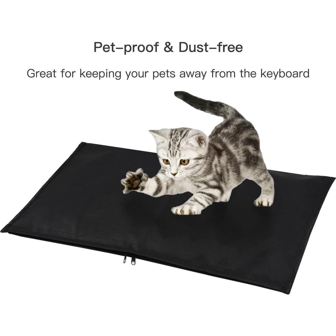 Funda Protectora para Teclado Logitech/Dell/Corsair - Negro