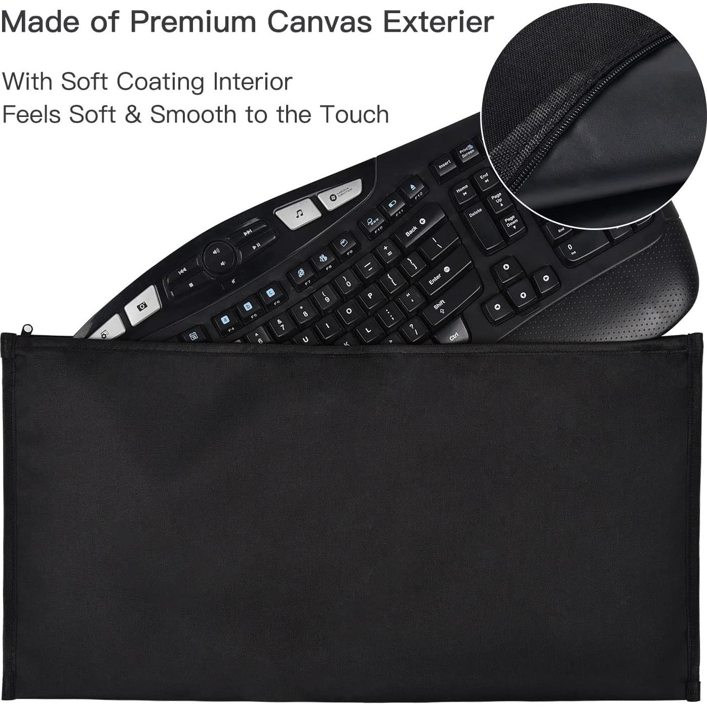 Funda Protectora para Teclado Logitech/Dell/Corsair - Negro