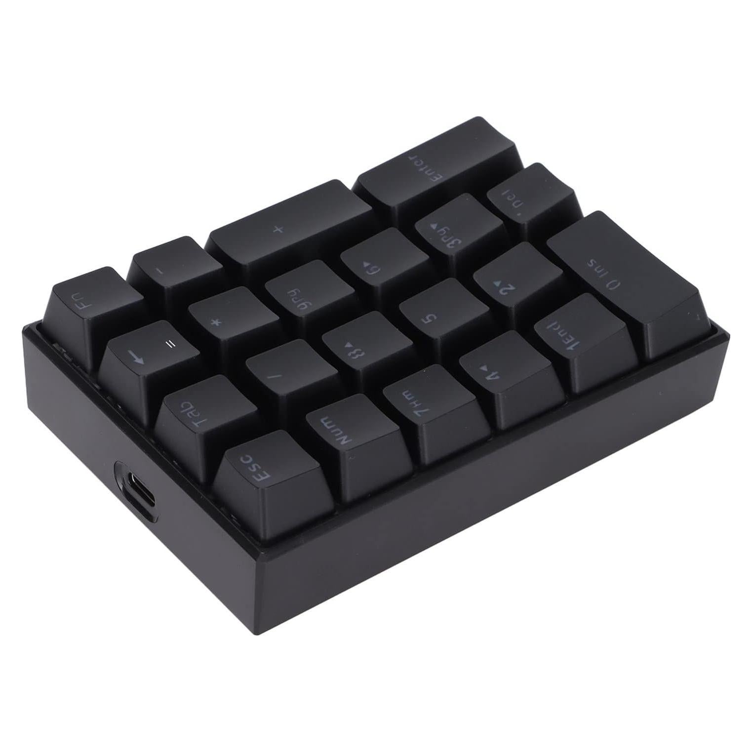 Teclado Numérico Mecánico USB Pomya 21 Teclas Retroiluminado