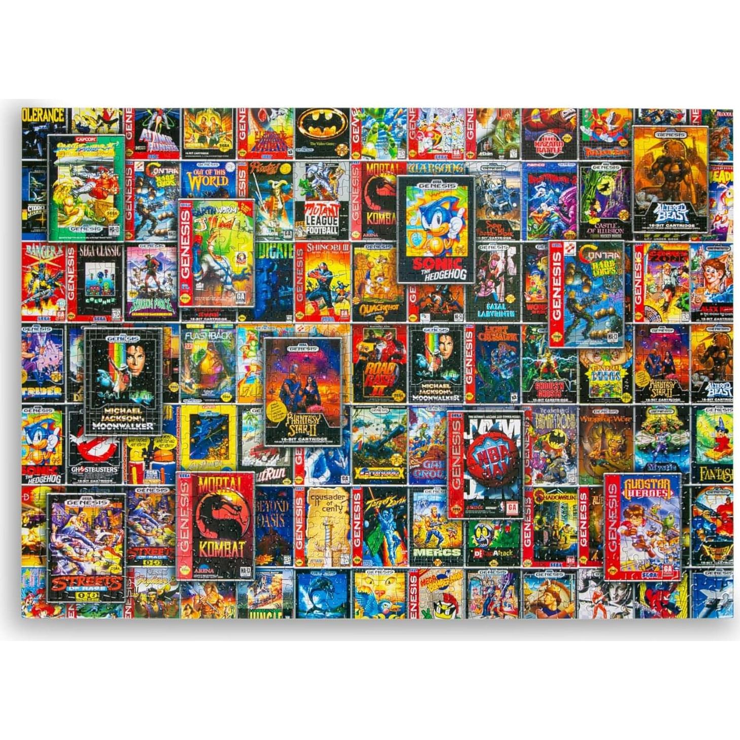 Rompecabezas 1000 Piezas SEGA Genesis Toynk - Videojuegos Retro