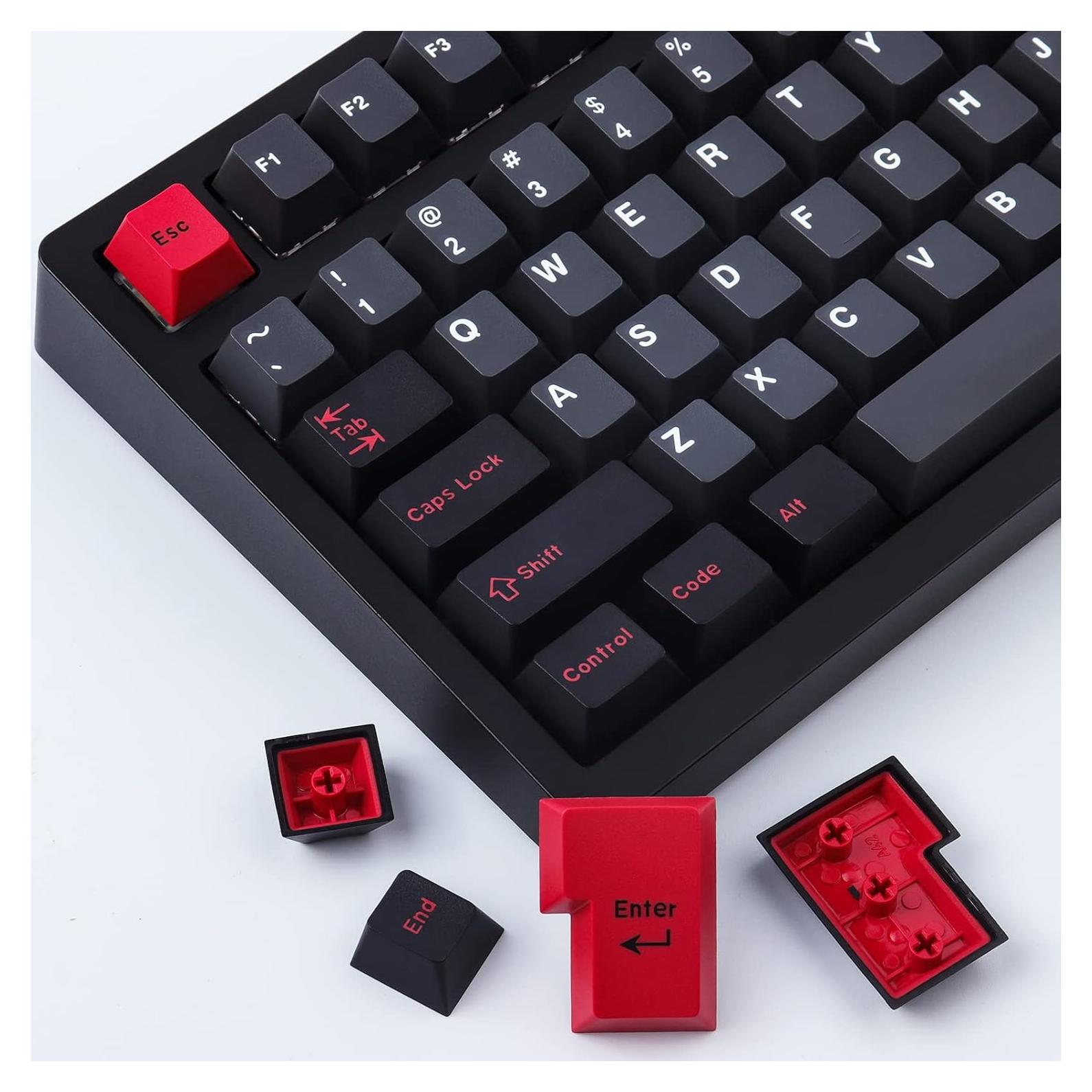 Juego de Teclas Mecánicas Hyekit 172 Teclas ABS Evil Dolch