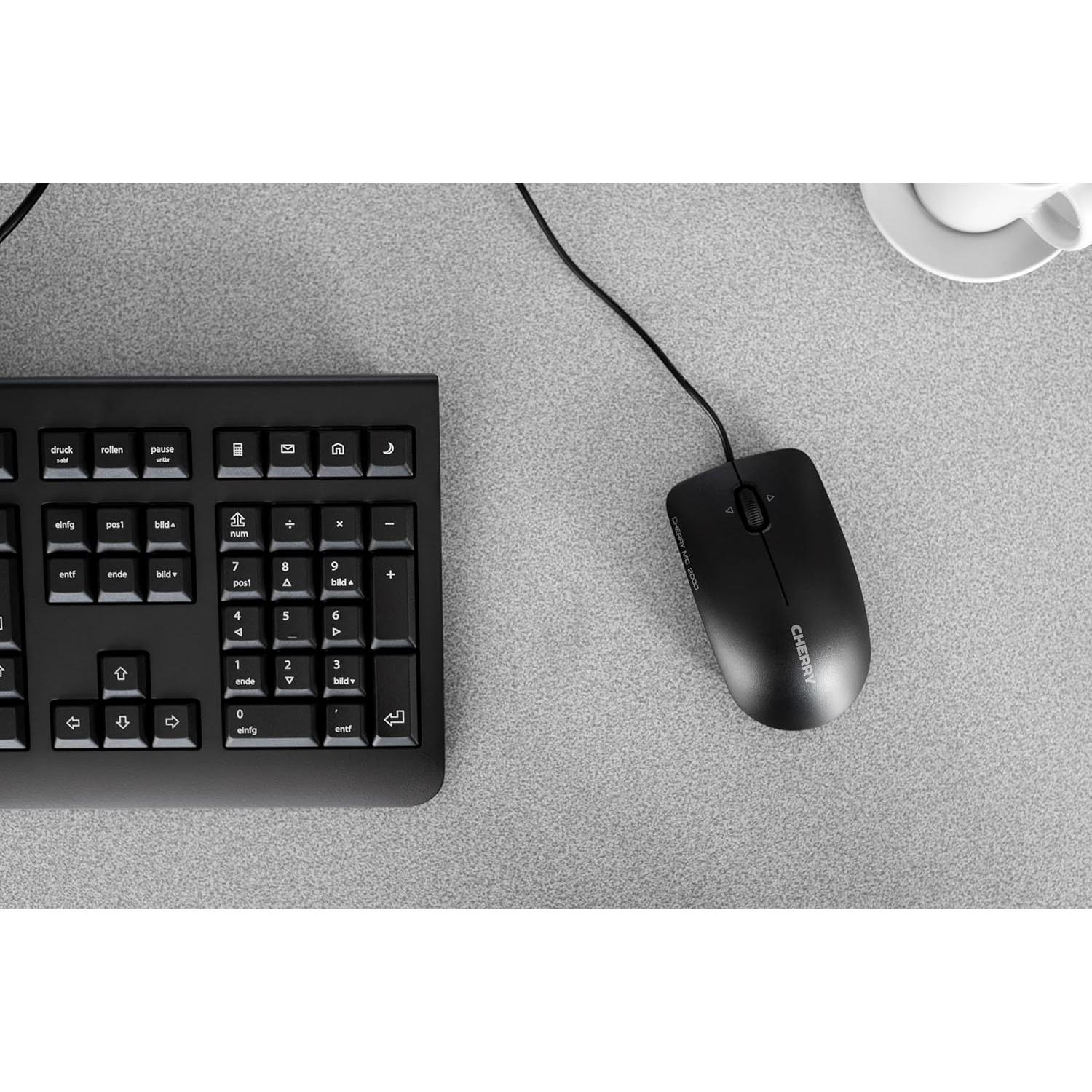 Teclado Cherry WhisperKey Negro 104 Teclas USB Silencioso