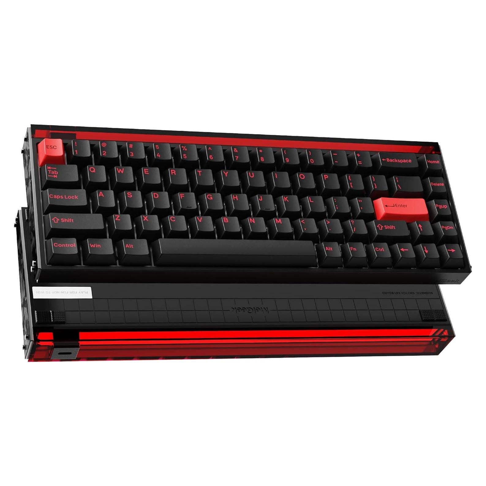 Teclado MelGeek MADE68 Ultra con Cable, 65% Compacto, RGB