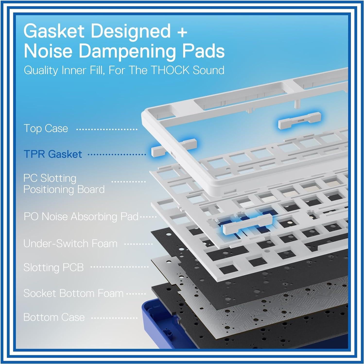 Teclado Mecánico Inalámbrico Redragon K685 PRO RGB 104 Teclas