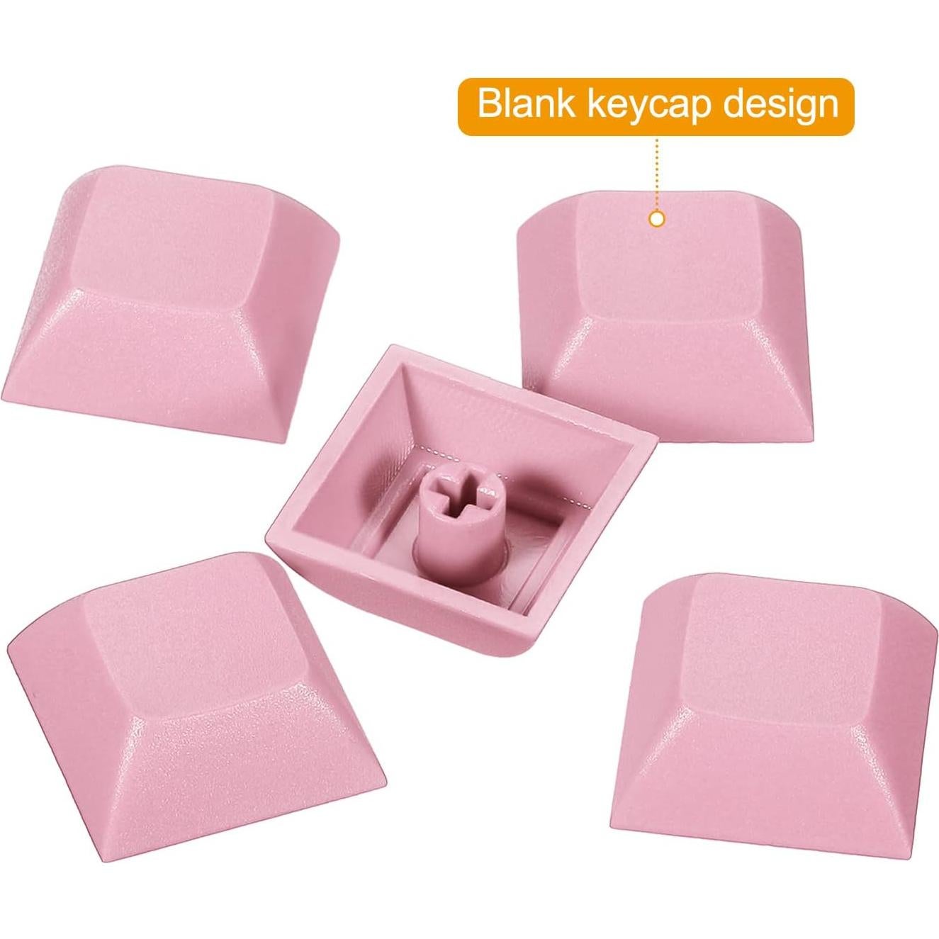 Teclas de Reemplazo PATIKIL PBT Rosa para Teclado Mecánico MX - 5 Unidades