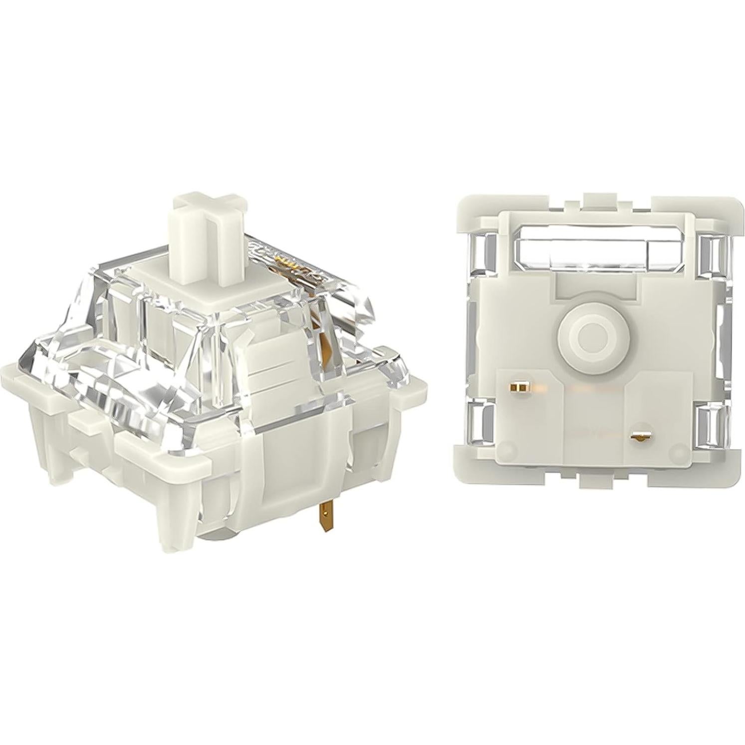 Interruptor Mecánico Gateron Pro 2.0 RGB 108pcs Blanco