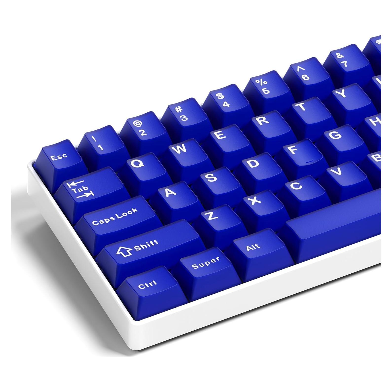 Conjunto de Teclas PBT Doble Inyección XVX Azul Jade 121 Teclas