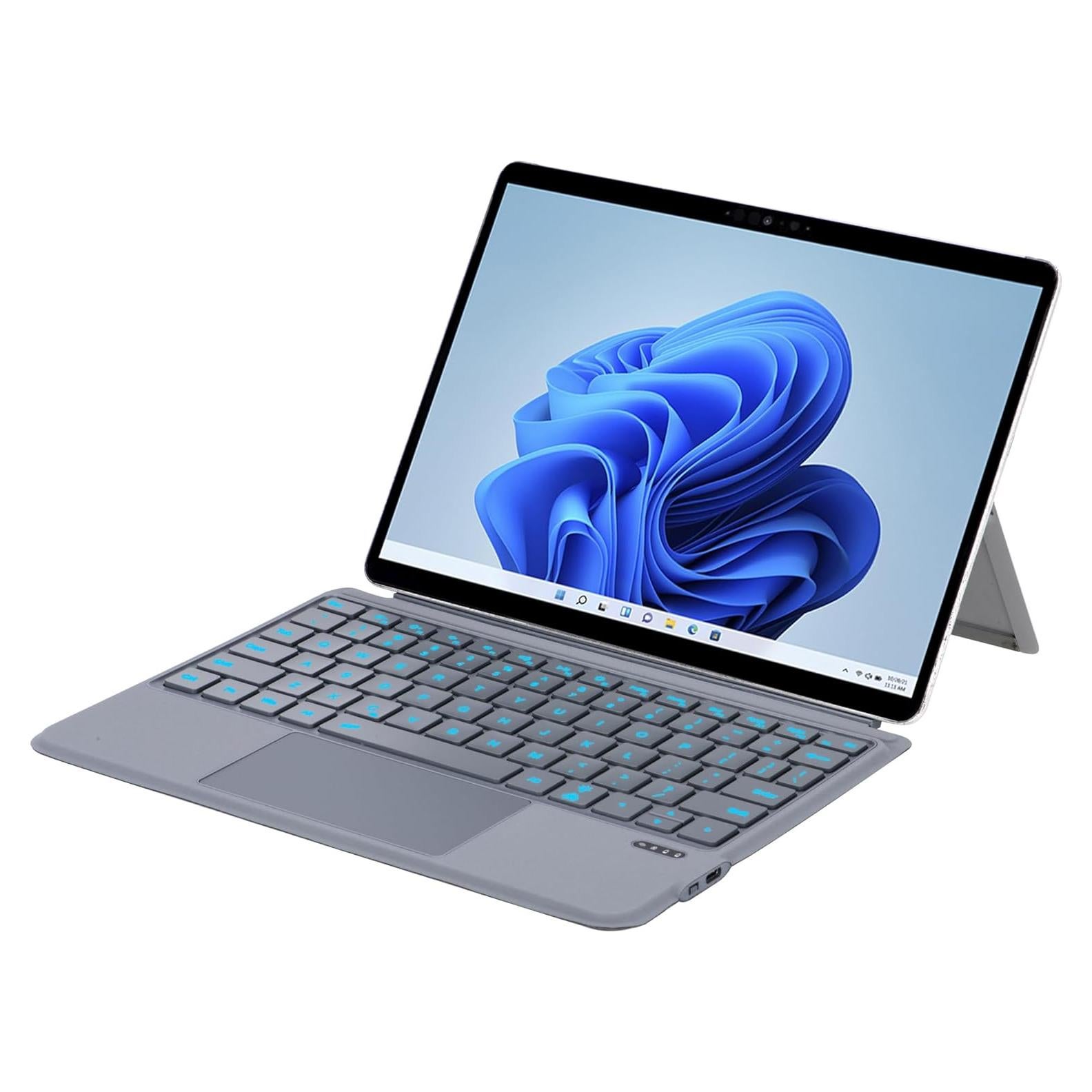 Teclado QUARK Bluetooth para Surface Go 4/3/2/1 - Gris