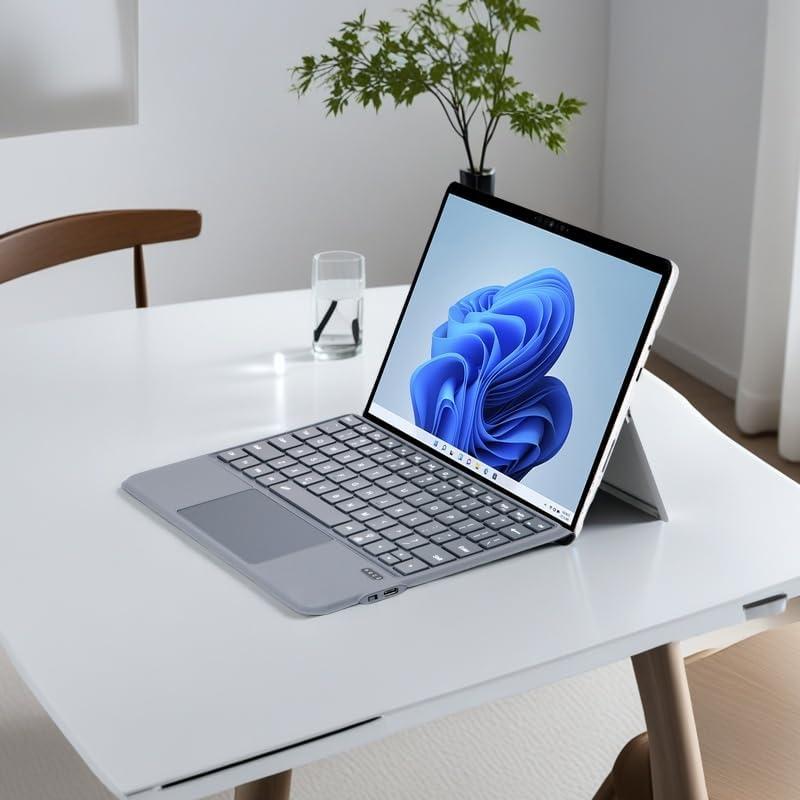 Teclado QUARK Bluetooth para Surface Go 4/3/2/1 - Gris